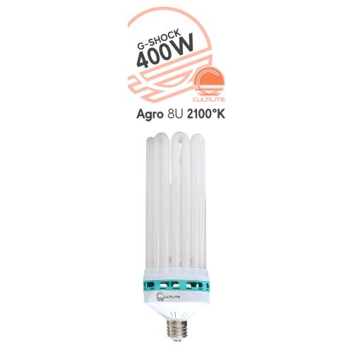 CULTILITE - G-SHOCK 400W AGRO - LAMPADA CFL A BASSO CONSUMO - 2100°K