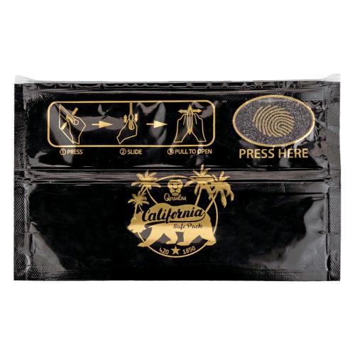 QNUBU - PRESS TO OPEN BAG - BUSTA DOYPACK DOPPIA ZIP - 50PZ 16.5X10CM