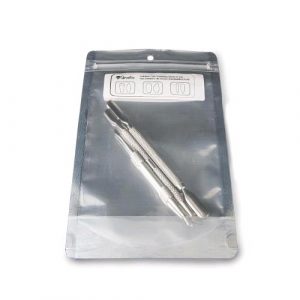 QNUBU - DABBER SET IN ACCIAO INOSSIDABILE - 3 UNITA'