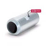 ISO-MAX - ASPIRATORE SILENZIATO CAN-FILTERS Ø 200 - TRE VELOCITÀ - 870 MC/H