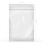 QNUBU - ZIP BAGS - 180X250MM ( BOX 1000 UN )