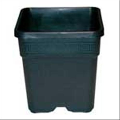 VASO QUADRATO IN PLASTICA 28.5X28.5X28.4 - 14 L - PIU RESISISTENTE