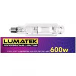 LUMATEK BULBO MH 600W - 240V - 4000K