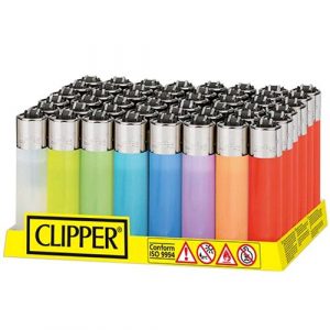 CLIPPER ACCENDINO TRANSLUCIDO - 48 PZ