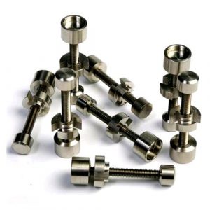 NOGOO - ADATTATORE REGOLABILE IN TITANIO 18MM