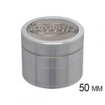PARADISE SEEDS - GRINDER 3D LOGO ARGENTO 50 MM 4 PARTI
