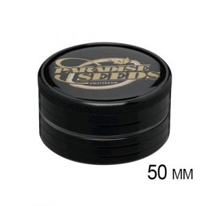 PARADISE SEEDS - GRINDER LOGO NERO 50 MM 2 PARTI