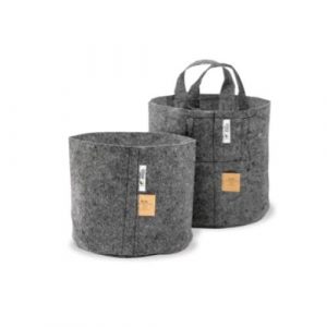 ROOT POUCH - VASO IN TESSUTO GREY - 12L