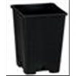 VASO QUADRATO IN PLASTICA 15X15X20 - 3.4L