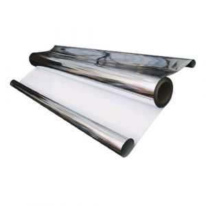 TELO MYLAR SILVER WHITE LIGHTITE - 5 METRI - H125CM - 125MU - ARGENTATO EXTRA-RESISTENTE