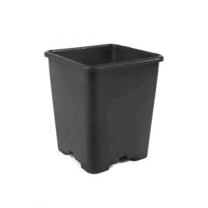 VASO QUADRATO IN PLASTICA 7X7X10 - 500ML