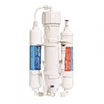 NUOVO IMPIANTO OSMOSI INVERSA CLASSIC CON MEMBRANA HQ+ DA 75 GLD + VALVOLA DI LAVAGGIO  - 12 LT/H