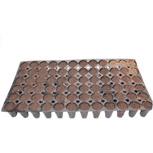 ***SU ORDINAZIONE - MINIMO 210 PZ***JIFFY - PREFORMA VASSOIO PER GERMINAZIONE DA 104 CUBI - 53X31X5