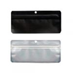 QNUBU - ZIP BAGS - BUSTA DOYPACK NERO - 50PZ 15X7CM