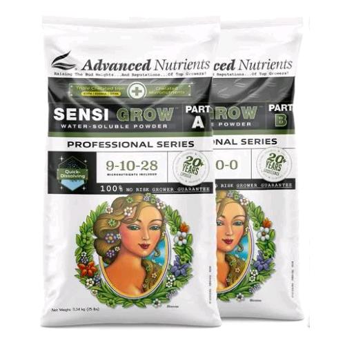 *** FINO A ESAURIPMENTO SCORTE*** ADVANCED NUTRIENTS - SENSI GROW POWDER A+B IN POLVERE - 11.3KG